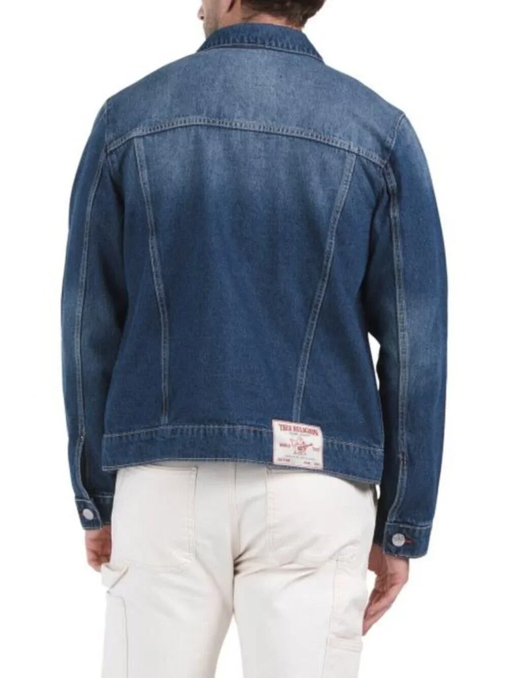 TRUE RELIGION Jesse Single Needle Trucker Jacket